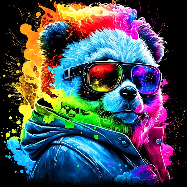 Przykłady druku fluo